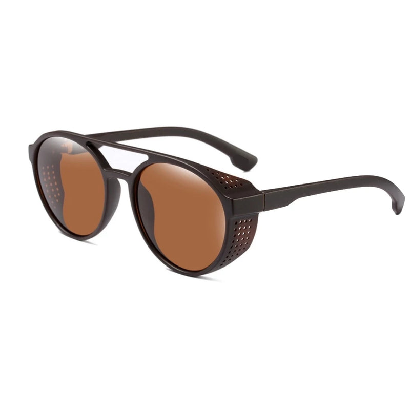Óculos Masculino de Sol Redondo  Proteção-UV400